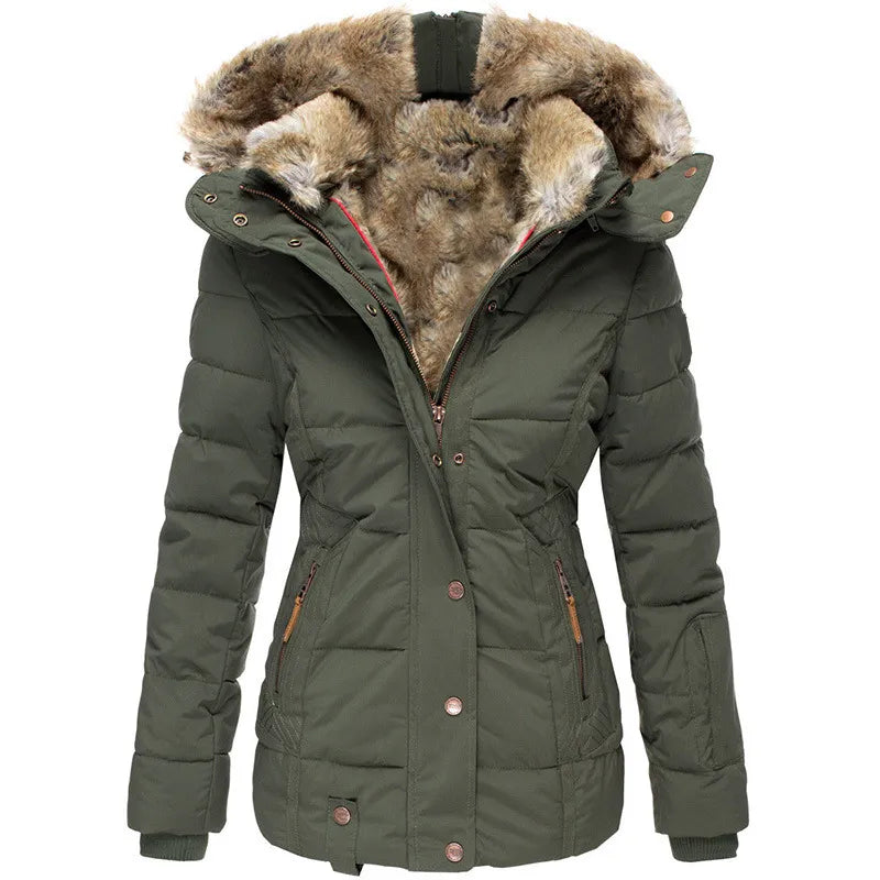 Cleevanzo™ | Manteau d'hiver chaud avec doublure en fourrure