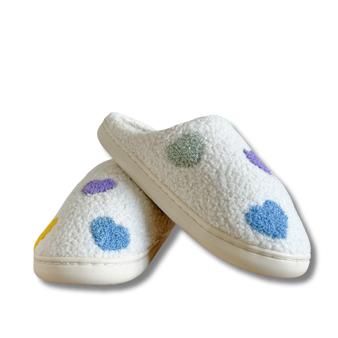 Cleevanzo™ | Colourful Heart Slippers